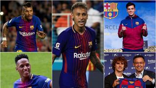 Camino al billón de euros: todos los fichajes del Barcelona tras la traumática salida de Neymar en 2017 [FOTOS]