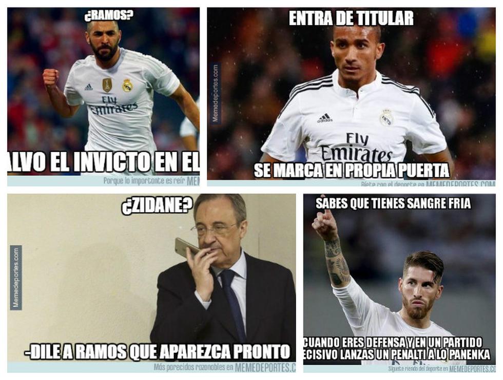 Los mejores memes que dejó la clasificación del Real Madrid.