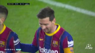 Goles de Lionel Messi en Barcelona vs. Getafe: así fue el doblete [VIDEO]