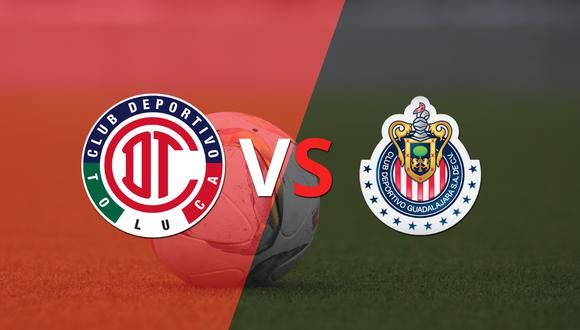 ¡Arranca el segundo tiempo! Toluca FC y Chivas empatan sin goles