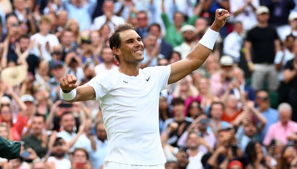 Rafael Nadal está en las semifinales de Wimbledon 2022. (Foto: Reuters)