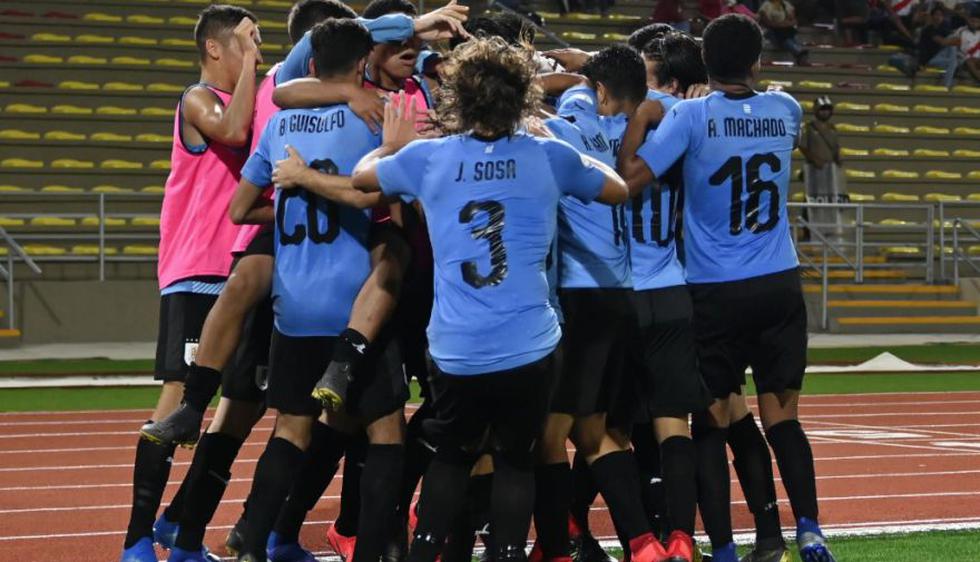 Uruguay remontó y goleó a Ecuador por la fecha 3 del Hexagonal Sub 17. (Foto: Twitter Uruguay)