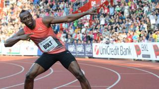 Usain Bolt ganó los 200 metros planos en la Liga de Diamantes