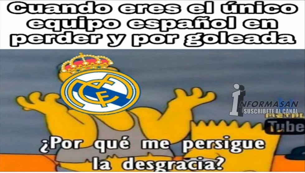 Los memes tras la derrota del Real Madrid en Champions League.