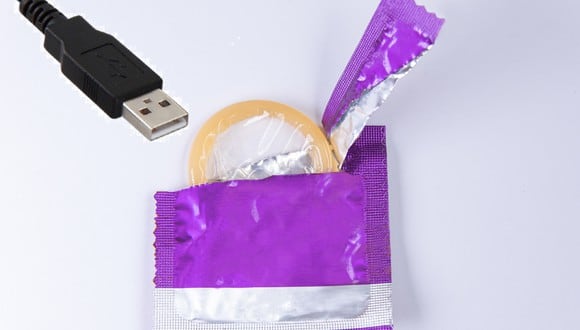 Aunque el término "Condones USB" parece extraño, sí existe en el ámbito de la tecnología. (Foto: Freepik / composición)