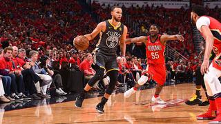 A una victoria: Warriors vencieron a Pelicans por 118-92 y ponen la serie 3-1 a su favor en los NBA Playoffs