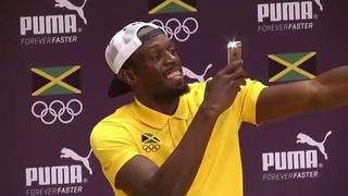 Periodista le dedicó un rap a Usain Bolt en plena conferencia de Río 2016