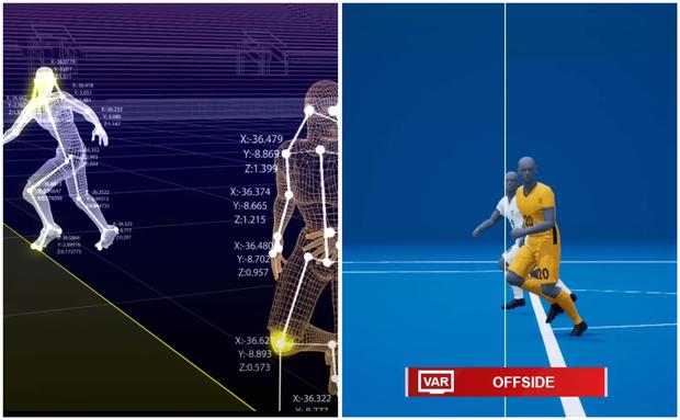 FIFA anuncia nueva tecnología para ayudar al VAR en fuera de juego.  (fotografía)