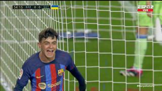 ¡Apareció Pedri ‘Potter’! El gol del 1-0 de Barcelona vs. Getafe por LaLiga [VIDEO]