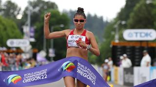 Doble campeona: Kimberly García ganó medalla de oro en los 35 km de marcha en el Mundial de Atletismo