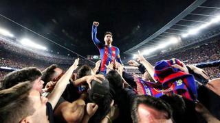 Sin Sergi Roberto: la efusiva celebración de Messi nunca antes vista