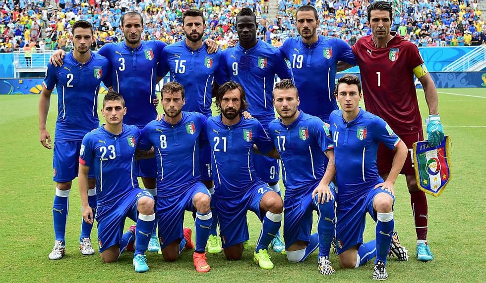 El último once italiano en un Mundial de fútbol, a propósito de la derrota ante Macedonia del Norte.