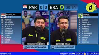 La reacción de Depor a los penales de Lucas Paquetá en el Brasil vs Paraguay