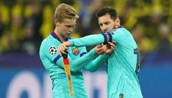 Messi y De Jong no fueron convocados para el Barcelona vs. Kiev. (Foto: Agencias)