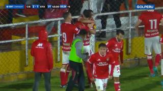 Lo liquidó el ‘Papá': Rinaldi y Carando pusieron el 3-1 de Cienciano vs. Ayacucho FC [VIDEO]