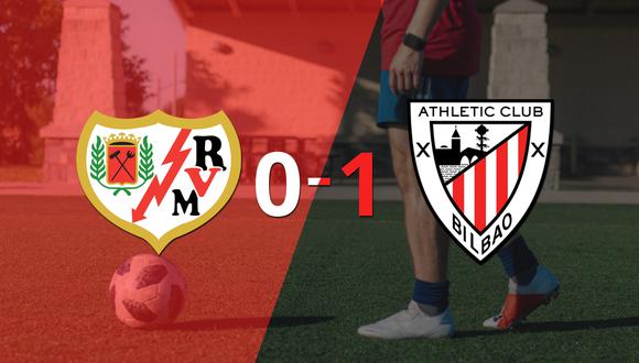 A Athletic Bilbao no le sobró nada, pero venció a Rayo Vallecano en su casa por 1 a 0