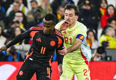 España vs. Colombia (0-1): resumen, gol y minuto a minuto del amistoso internacional