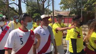 A dejar la garganta: la llegada de los fanáticos peruanos al Estadio Metropolitano para el Perú