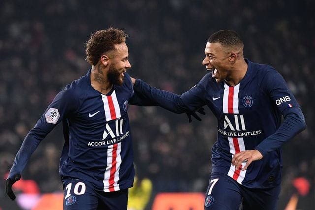 Neymar y Mbappé cargan con la responsabilidad de ganar la Champions League con el PSG en la presente temporada. (Foto: AFP)