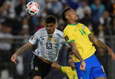 Argentina empató 0-0 con Brasil y clasificó al Mundial de Qatar 2022