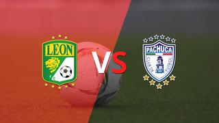 León y Pachuca empatan 1-1 y se van a los vestuarios