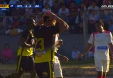Universitario: Juan Pablo Vergara iba a marcar el gol de la fecha, pero el palo lo impidió (VIDEO)