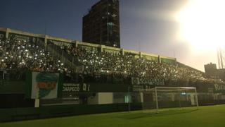 El emocionante homenaje de hinchas de Chapecoense a jugadores en estadio