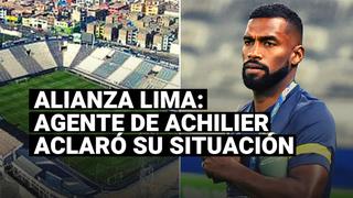 Alianza Lima: agente de Gabriel Achilier aclaró su situación con el club blanquiazul