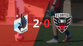 Con dos goles de Emanuel Reynoso, Minnesota United venció a DC United