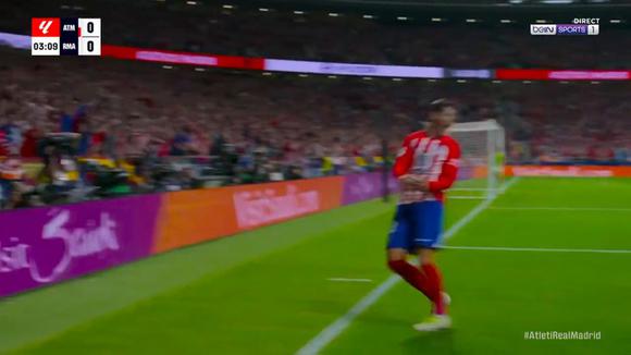 Golazo de Morata para el 0-1 de Real Madrid vs. Atlético Madrid. (Video: BeinSports)