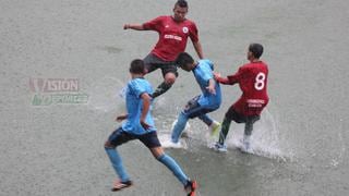 Copa Perú: Pucallpa fue testigo de partidos en una cancha inundada