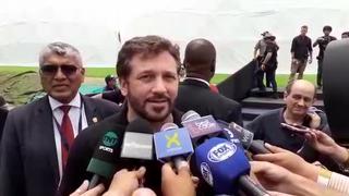 Presidente de la CONMEBOL: “Fue una buena decisión venir a Lima” [VIDEO]