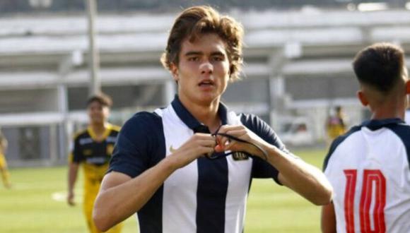 Goicochea juega en las menores de Alianza Lima (Foto: prensa AL)