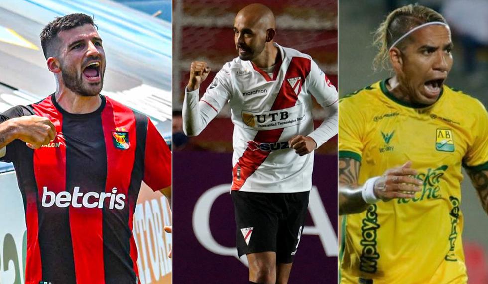 Bernardo Cuesta es uno de los goleadores en Sudamérica del año 2022. (Composición)