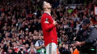 ¡De vuelta a las redes! Gol de Cristiano Ronaldo para el 3-0 de United vs. Sheriff por Europa League [VIDEO]