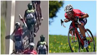 De picón: ciclista tiró un botellazo a su rival en plena etapa del Giro de Italia 2017(VIDEO)