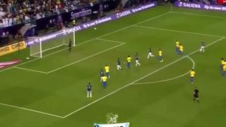 A 34 metros de distancia: Messi intentó emular su golazo de tiro libre contra Alisson en el Argentina-Brasil [VIDEO]