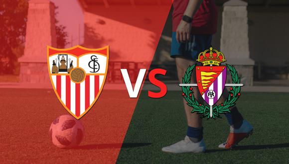 Empieza el partido entre Sevilla y Valladolid