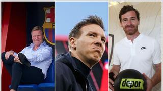 Nagelsmann rompió el récord: los traspasos de técnicos más caros en la historia del fútbol [FOTOS]