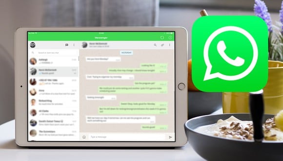 ¡De esta forma podrás usar WhatsApp en tu iPad! Conoce el único método legal. (Foto: Mockup)