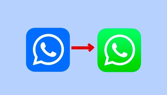 ¿No quieres perderlas? Así puedes pasar tus conversaciones de WhatsApp Plus a WhatsApp. (Foto: Composición)