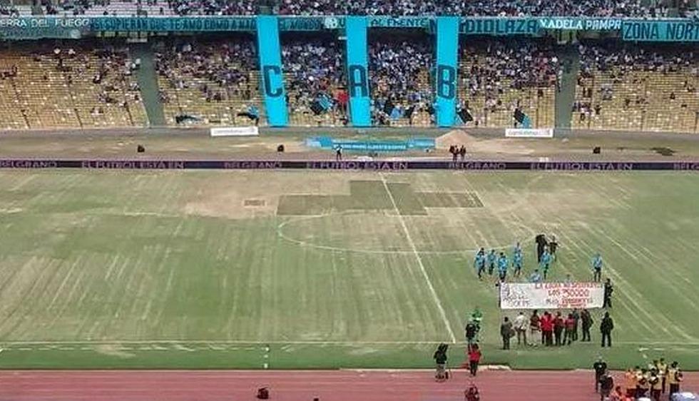 Así luce el campo del estadio Mario Alberto Kempes donde la selección de Argentina recibirá a Bolivia el 29 de marzo a las 6:30pm
