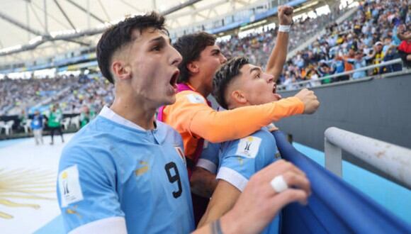 Uruguay clasificó a la final del Mundial Sub-20. (Foto: Getty Images)
