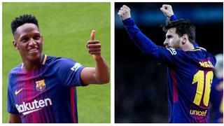 Con la bendición de 'D10S': Yerry Mina y las buenas sensaciones que su fichaje causó en Leo Messi