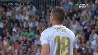 Para qué te traje: Jovic falló lo imposible debajo del arco en el Real Madrid vs. Osasuna [VIDEO]