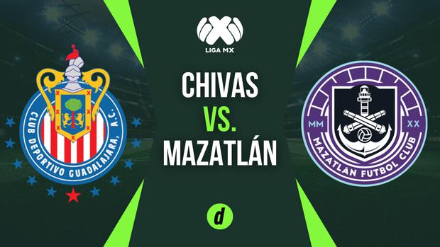 Chivas vs. Mazatlán se enfrentan este martes por la Liga MX (Foto: Depor).