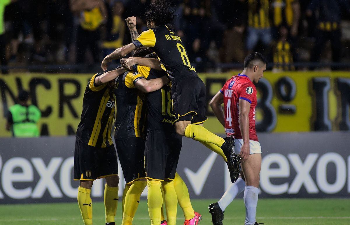 Peñarol venció a Wilstermann por fecha 2 de Copa Libertadores 2020. (Foto: AFP)