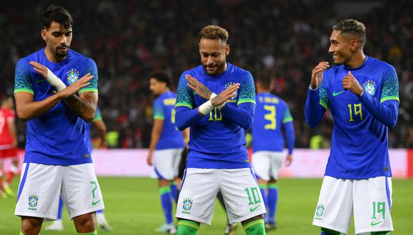Selección de Brasil es la número 1 en el ranking de selecciones de la FIFA. (Foto: AFP)