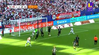 Cerca del 2-0: Christofer Gonzáles mandó su remate al travesaño en el Perú vs. Nueva Zelanda [VIDEO]