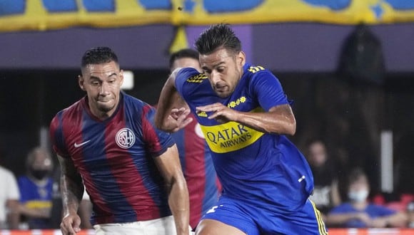 Boca y San Lorenzo se ven las caras en el Nuevo Gasómetro por la Liga Profesional Argentina. (Foto: Boca Juniors)